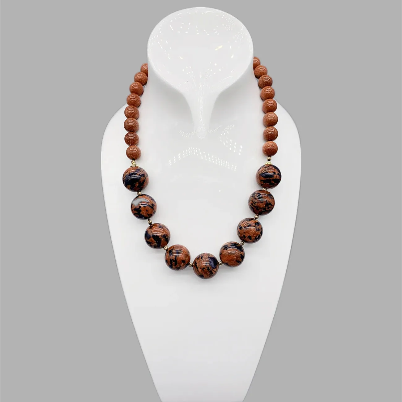Natural  Sandstone Handmade Necklace