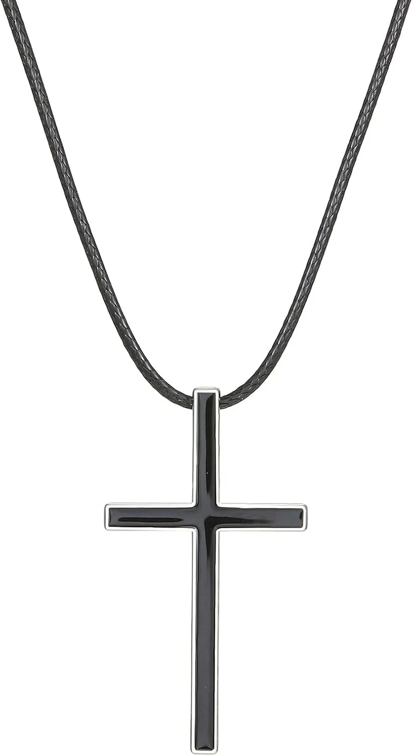 Necklace Vintage Pendant Necklace Retro Leathers Chain Necklace Adjustable Length Necklace for Retro Lover