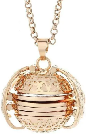 Necklaces for Women Expanding Photo Locket Preppy Necklace Trendy Pendant Angel Fashion Charm Jewelry Decoration