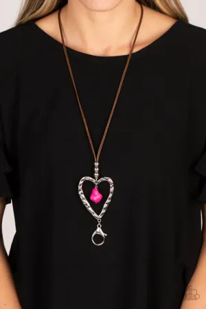 Necklaces Santa Fe Sweetheart - Pink Vday N2001 LANYARD
