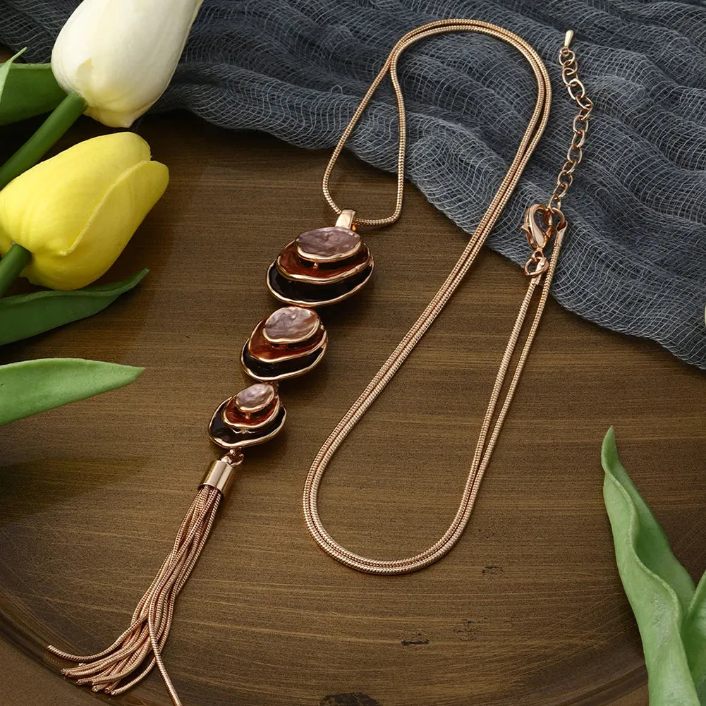 New Modern Unique Design Long Necklace