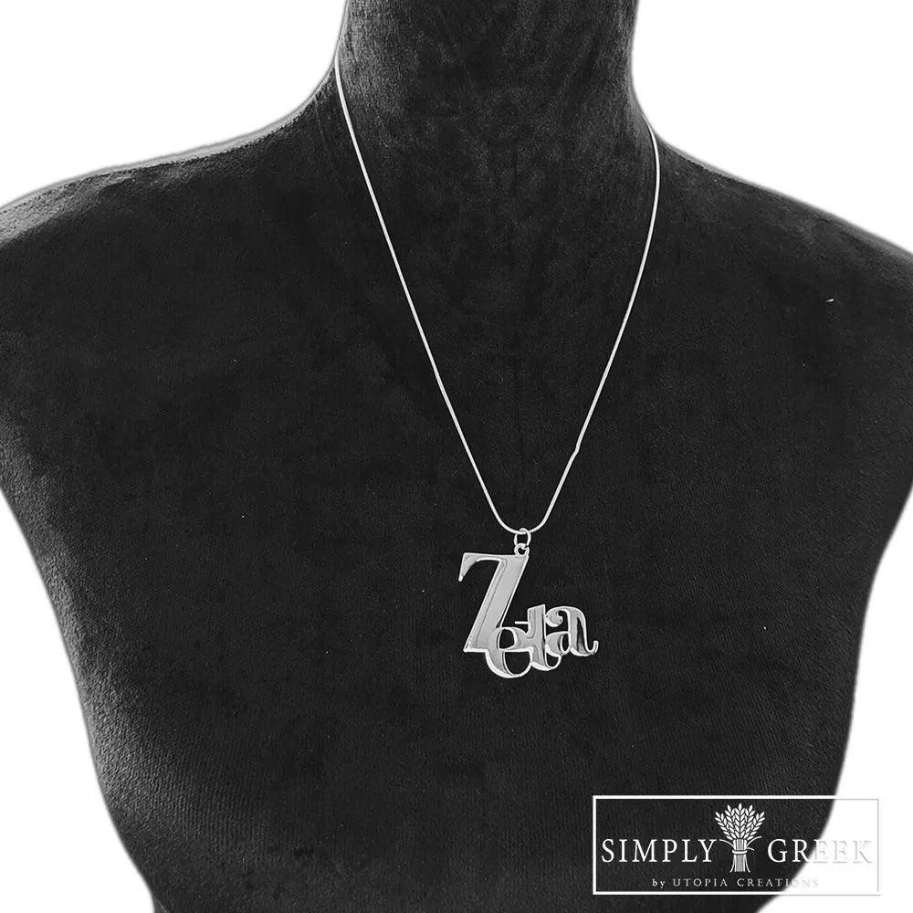 *NEW** Zeta D'OR Pendant Necklace (Stainless Steel)