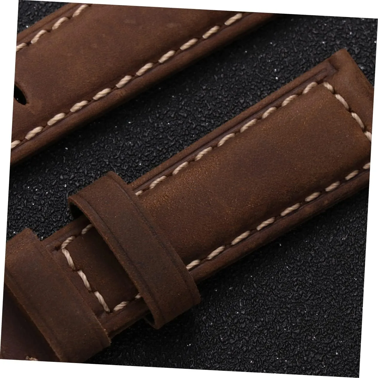 NOLITOY Retro Watchband for Large Dial Sports Watches Comfortable and Durable Wrist Strap Easy Installation