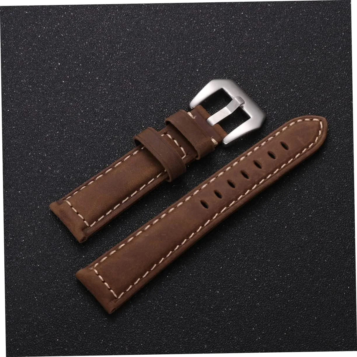 NOLITOY Retro Watchband for Large Dial Sports Watches Comfortable and Durable Wrist Strap Easy Installation