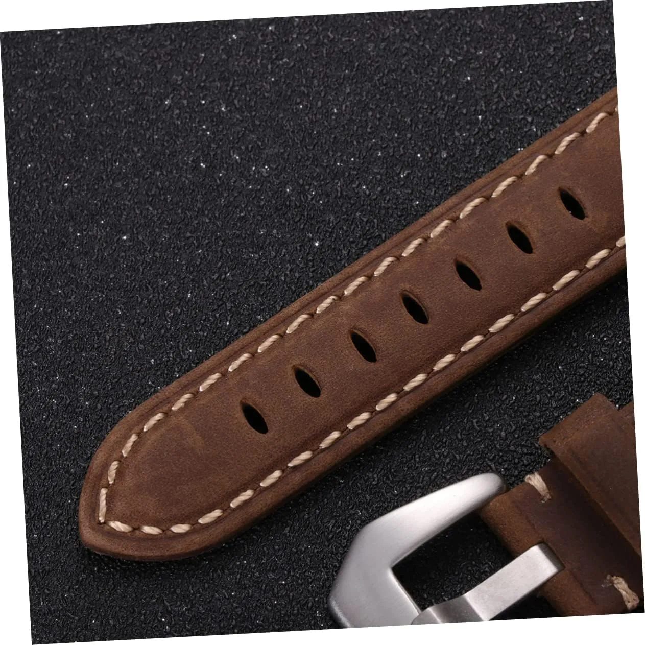 NOLITOY Retro Watchband for Large Dial Sports Watches Comfortable and Durable Wrist Strap Easy Installation