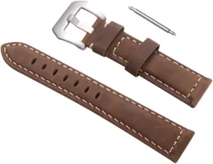 NOLITOY Retro Watchband for Large Dial Sports Watches Comfortable and Durable Wrist Strap Easy Installation