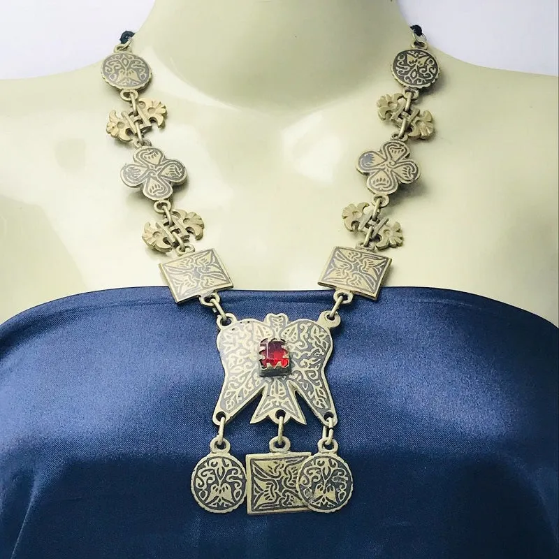 Nomadic Vintage Massive Pendant Necklace