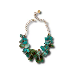 Number 8 New Mexico Turquoise Necklace