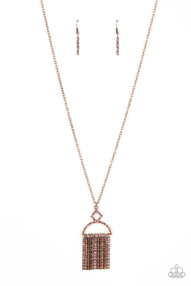 Paparazzi Necklace ~ Getting the Hang of Things - Copper