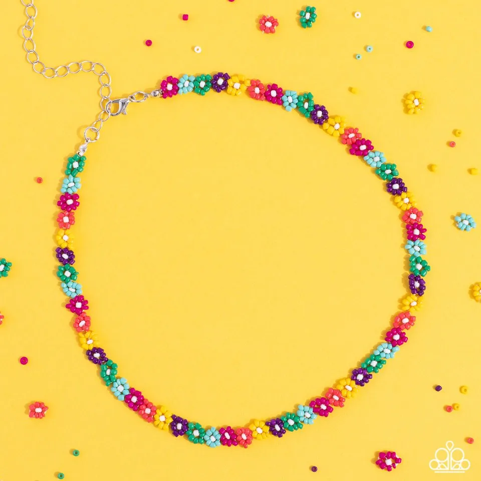 Paparazzi Necklace ~ SEED Limit - Multi