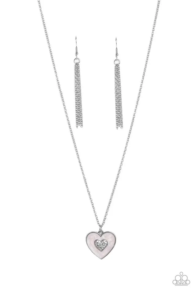 Paparazzi Necklace ~ So This Is Love - Pink