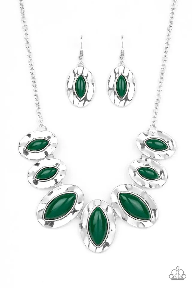 Paparazzi Necklace ~ Terra Color - Green