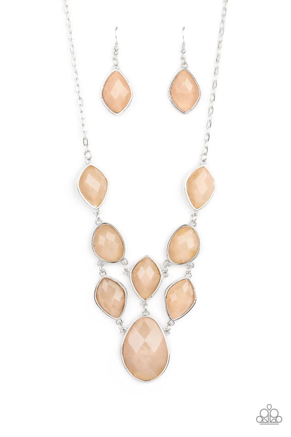 Paparazzi Opulently Oracle - Brown Necklace
