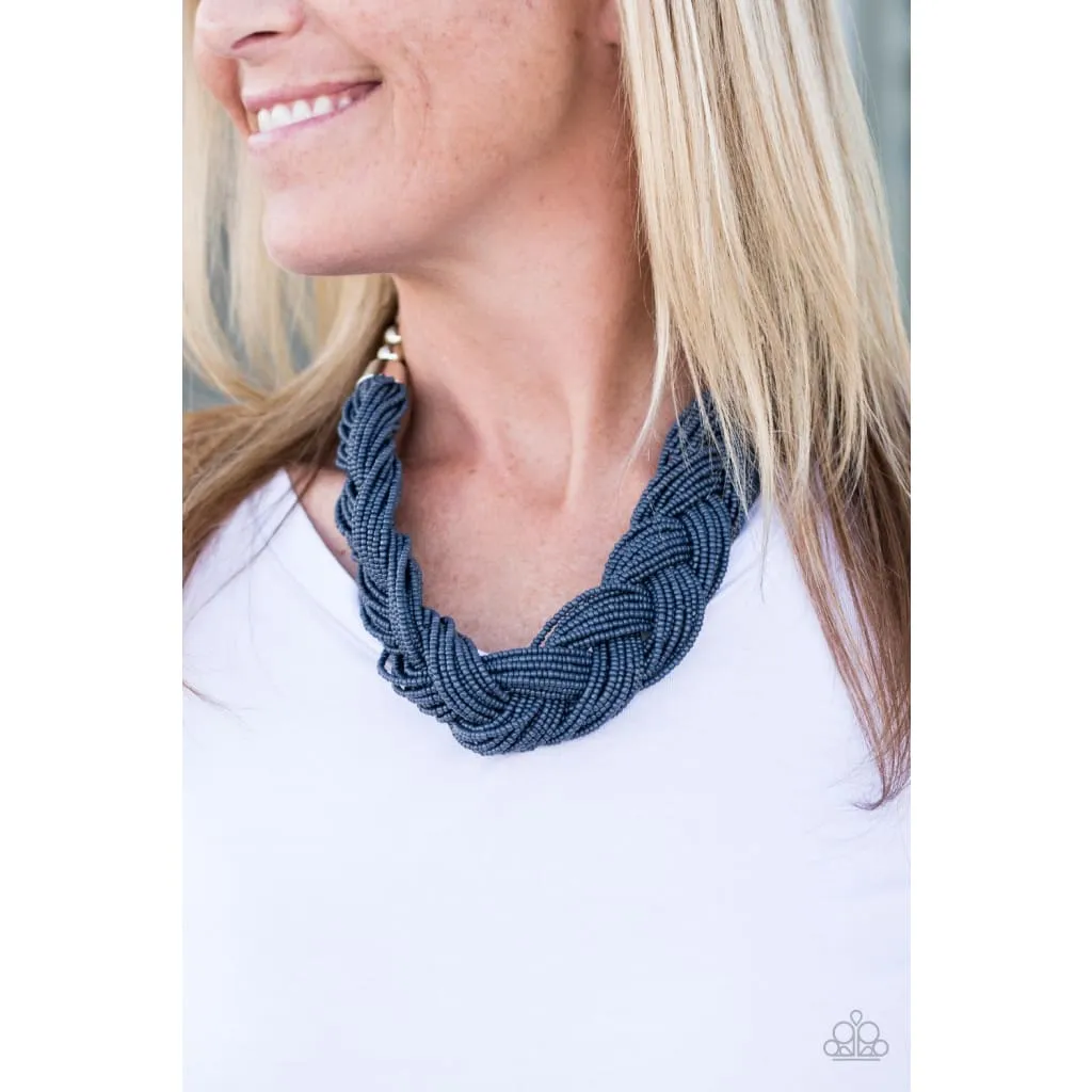 Paparazzi The Great Outback - Blue Necklace