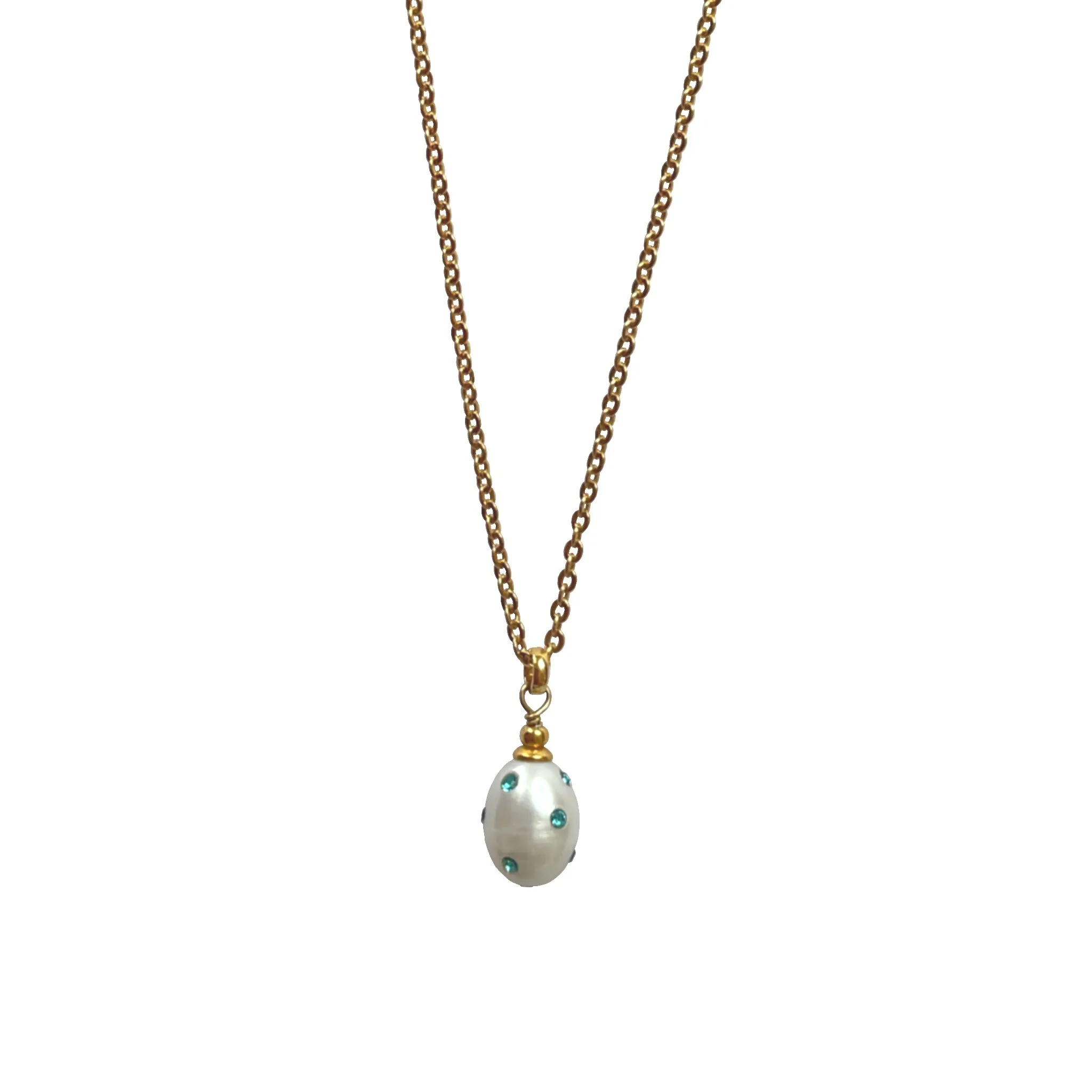 Pearls of Wisdom - Short Necklace Turquoise