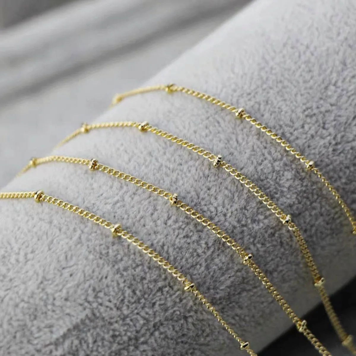 Personalized Chic: Gold Plated Bubble Initial Necklace