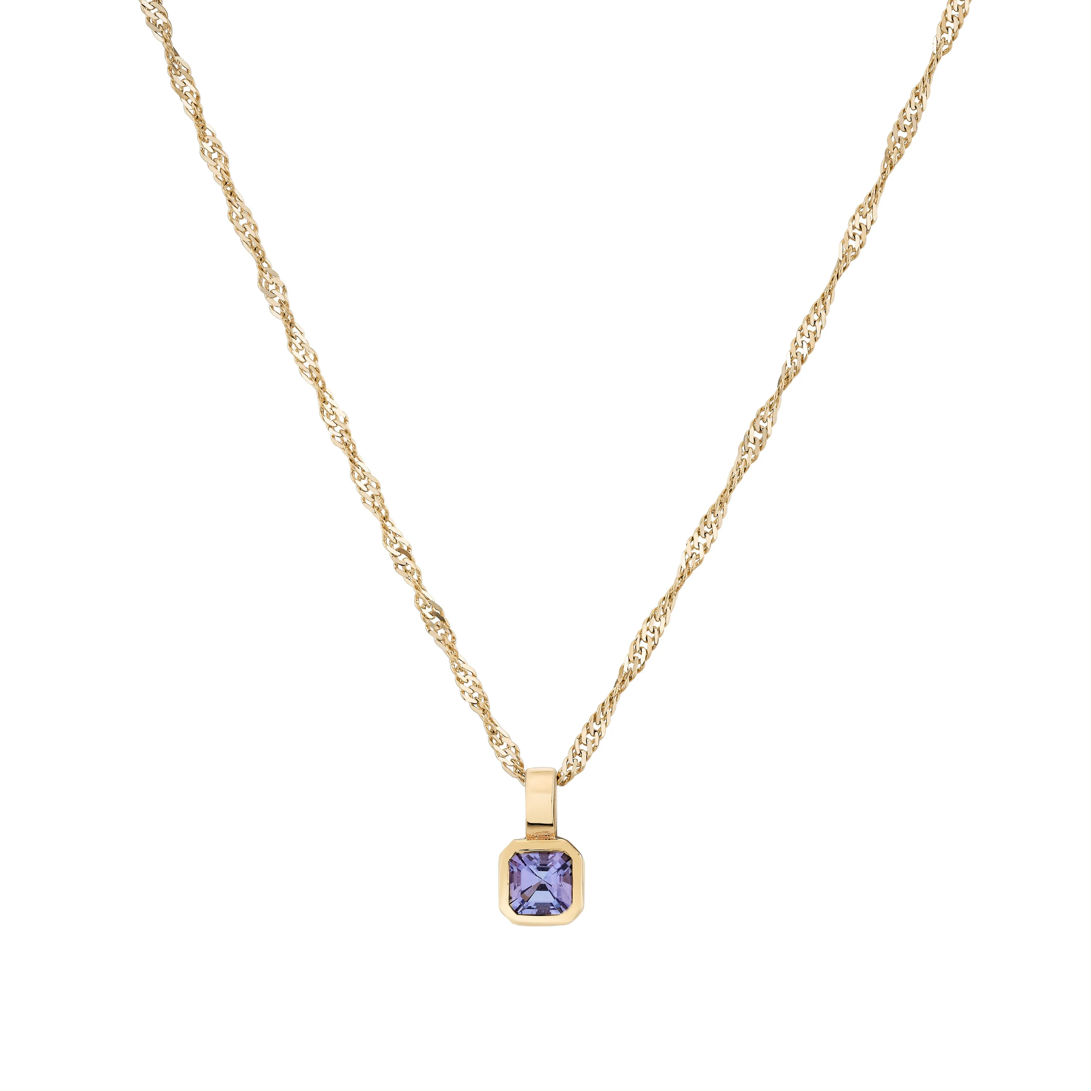 Petite Iris Asscher Charm
