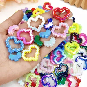Pixel Valentine Beads - Multicolor