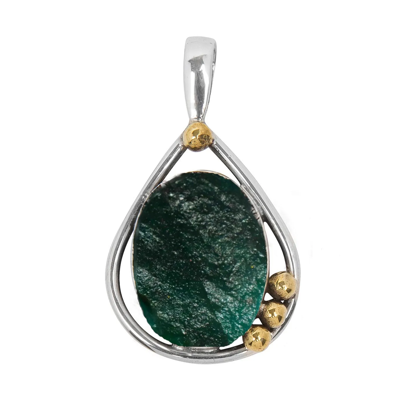 Poppy Pendant Small in various gemstones