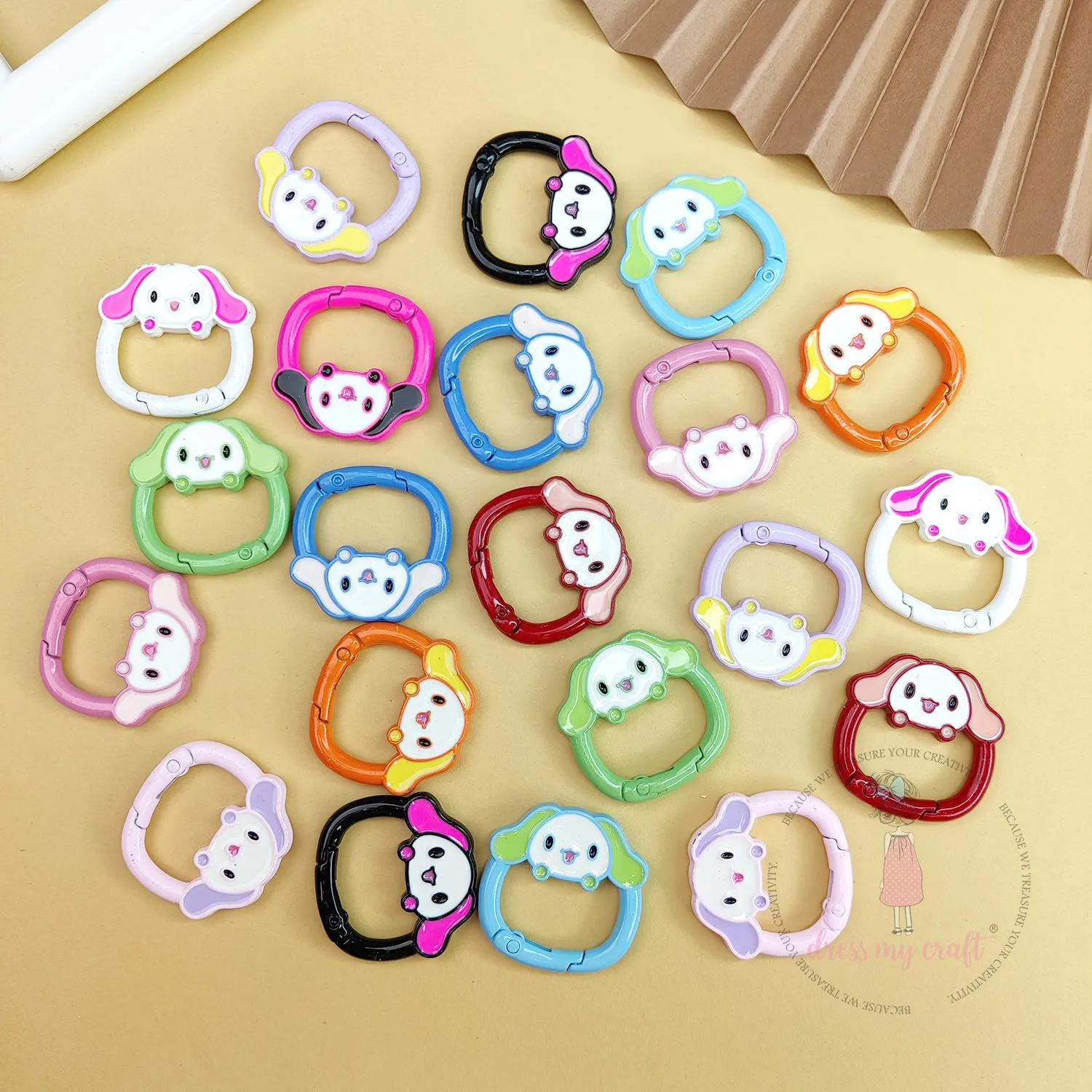 Puppy Heavy Metal Rings - Assorted Pack