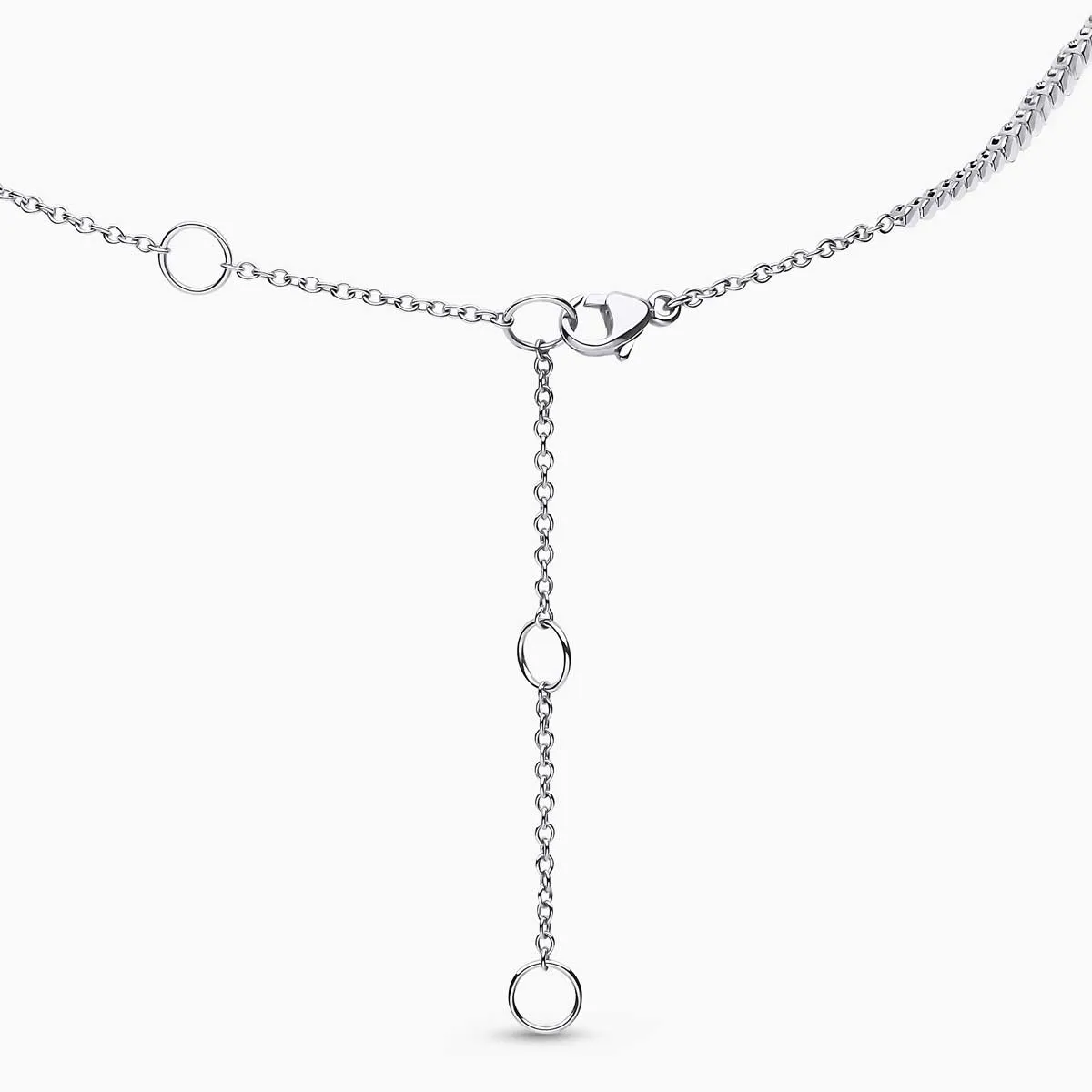 Raindrop 18K Gold Akoya Pearl and Diamond Crescent Necklace