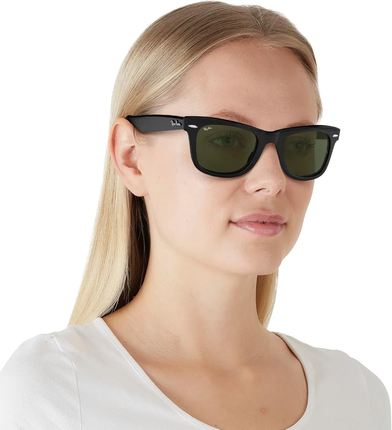 Ray-Ban Rb2140f Original Wayfarer Low Bridge Fit Square Sunglasses