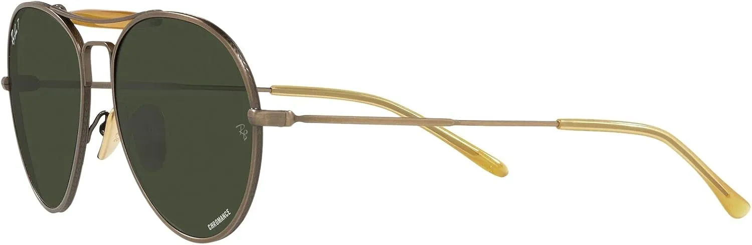 Ray-Ban Rb8063 Titanium Aviator Sunglasses