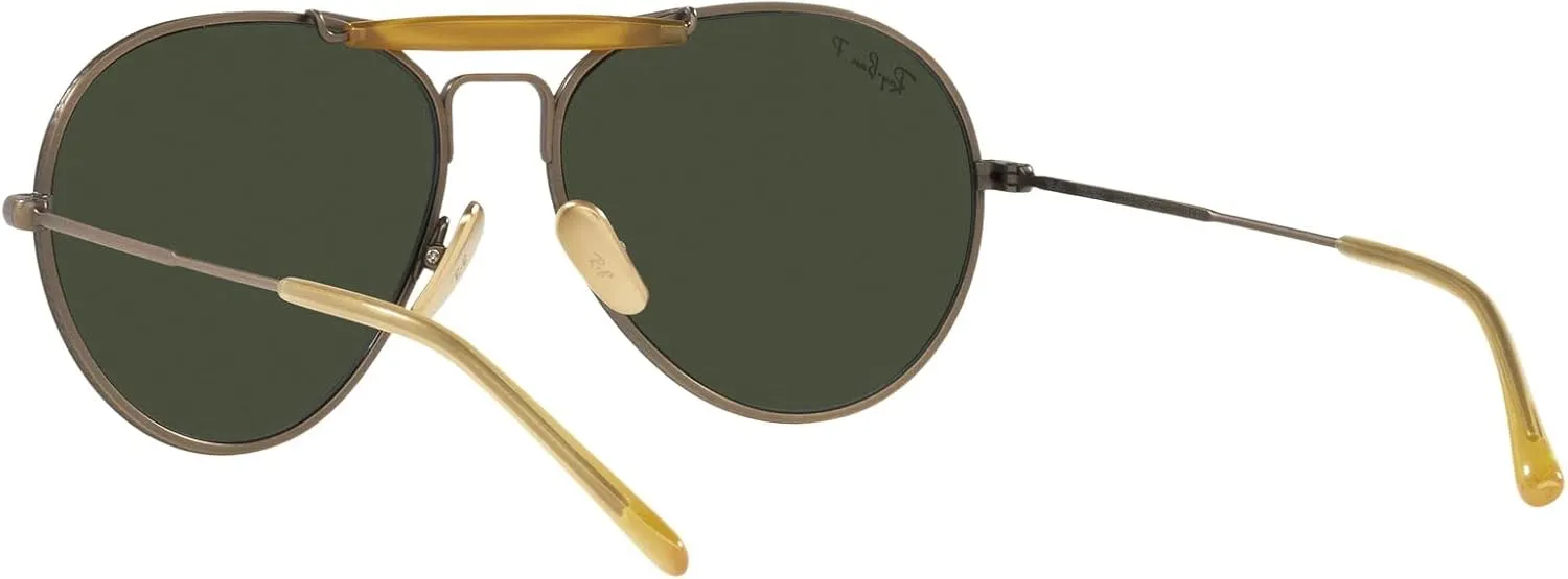 Ray-Ban Rb8063 Titanium Aviator Sunglasses