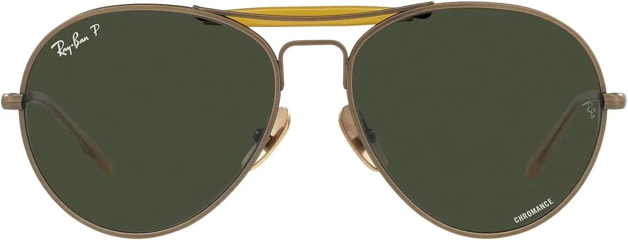 Ray-Ban Rb8063 Titanium Aviator Sunglasses