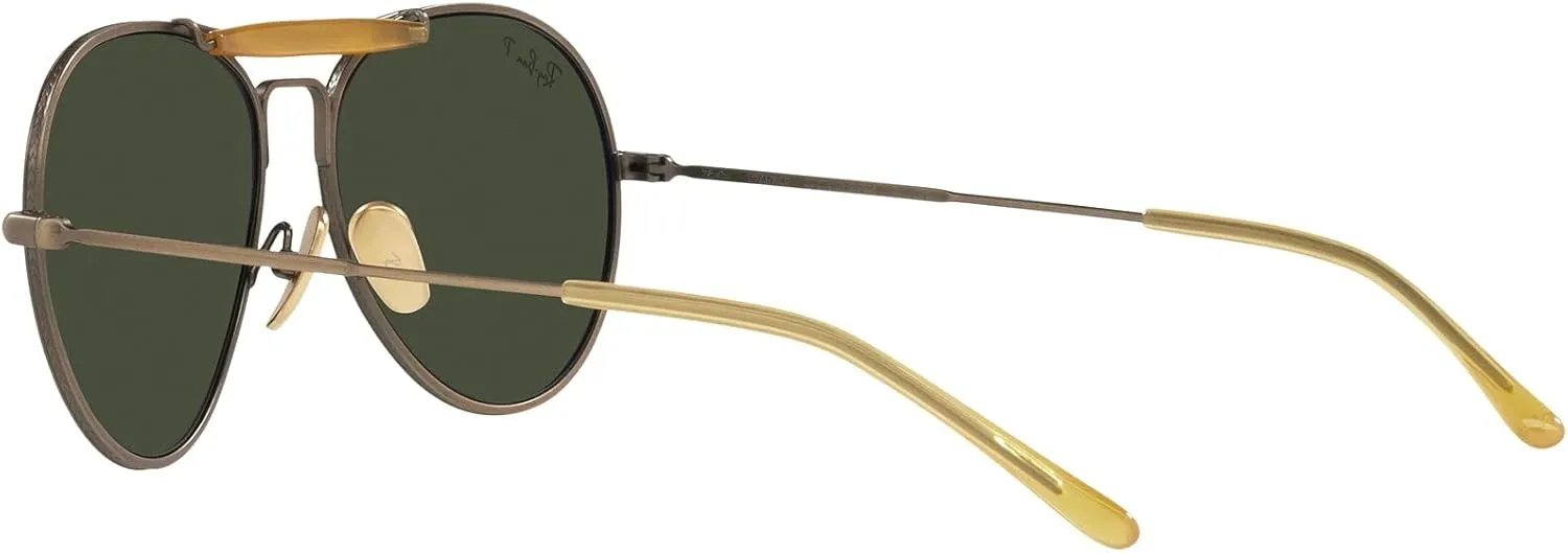 Ray-Ban Rb8063 Titanium Aviator Sunglasses