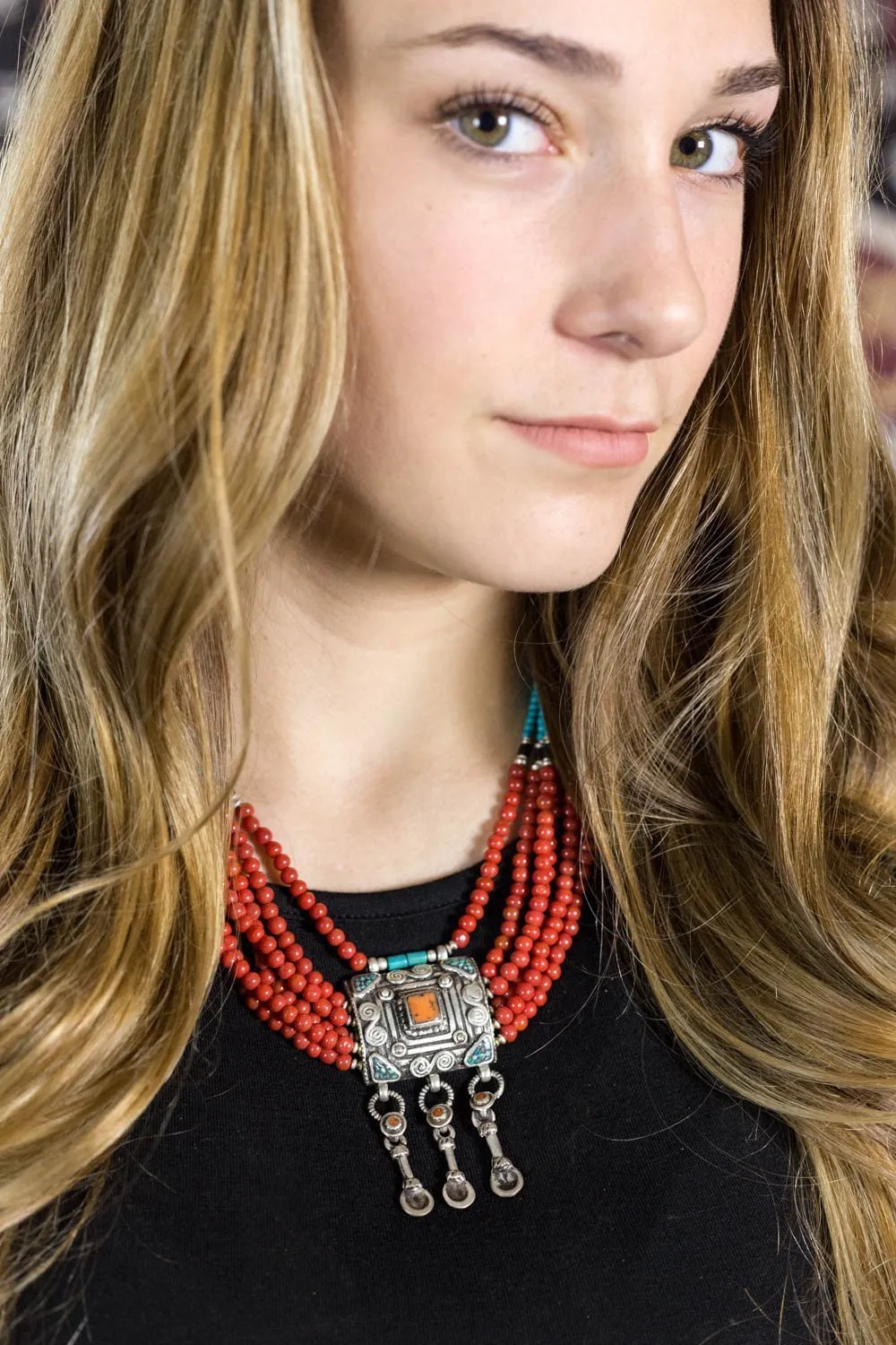 Realization of Inner Peace Tibetan Necklace