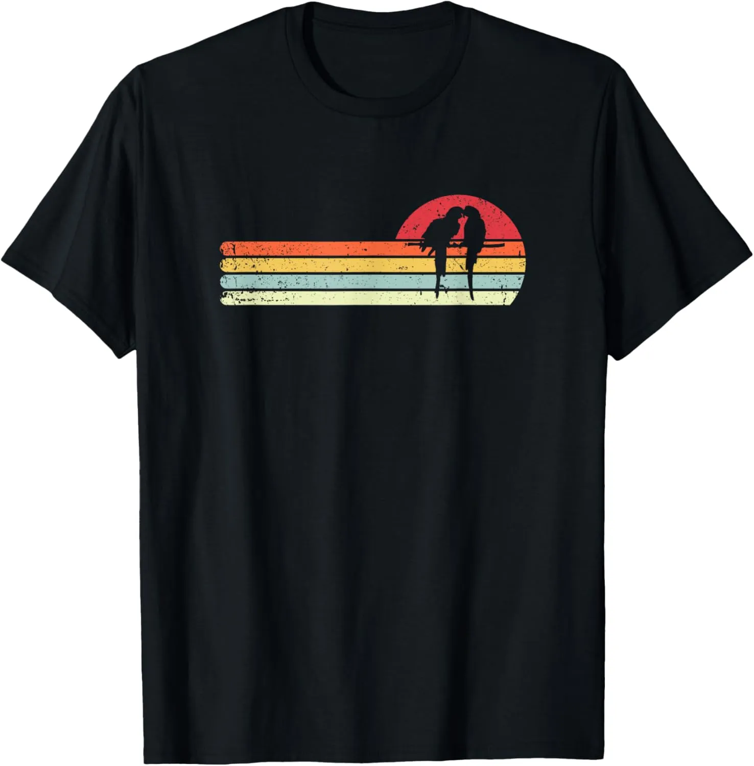 Retro Bird Watching Shirt Men Women Kids Bird Watcher T-Shirt