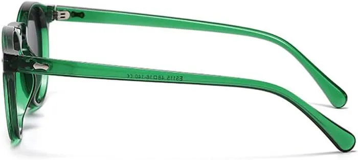 Ridering Retro Polarized Round Sunglasses for Women Men,Classic Round Sunglasses UV Protection for Outdoor Wear