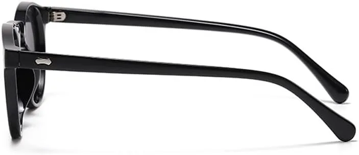 Ridering Retro Polarized Round Sunglasses for Women Men,Classic Round Sunglasses UV Protection for Outdoor Wear