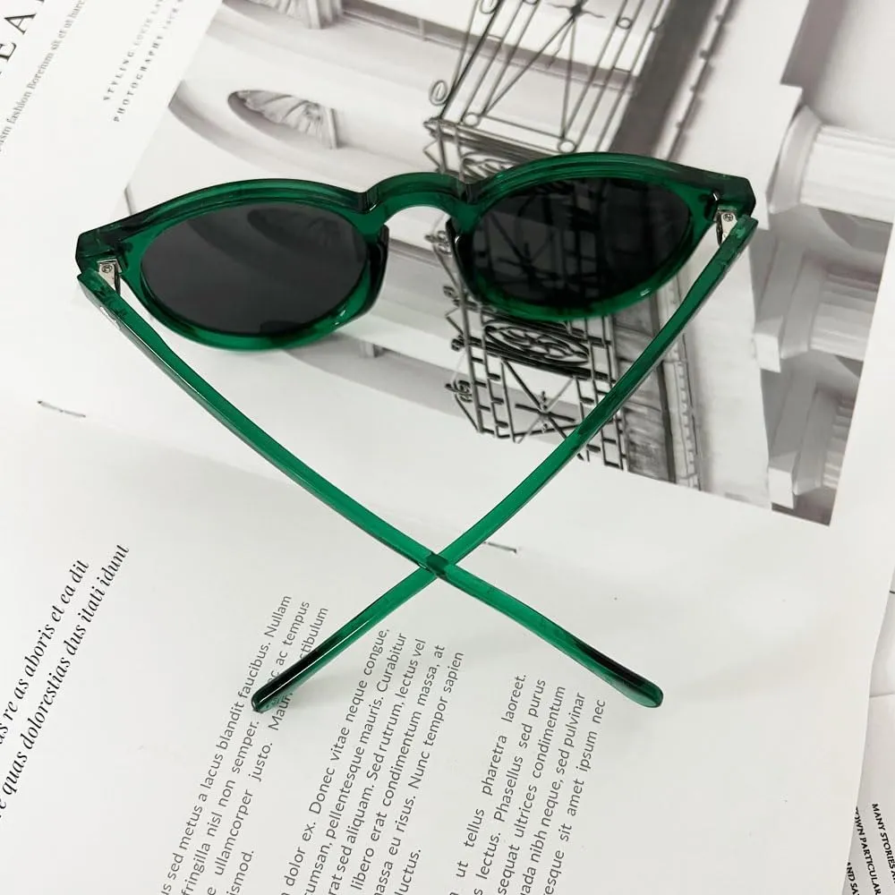 Ridering Retro Polarized Round Sunglasses for Women Men,Classic Round Sunglasses UV Protection for Outdoor Wear