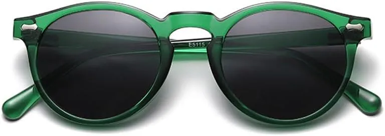 Ridering Retro Polarized Round Sunglasses for Women Men,Classic Round Sunglasses UV Protection for Outdoor Wear