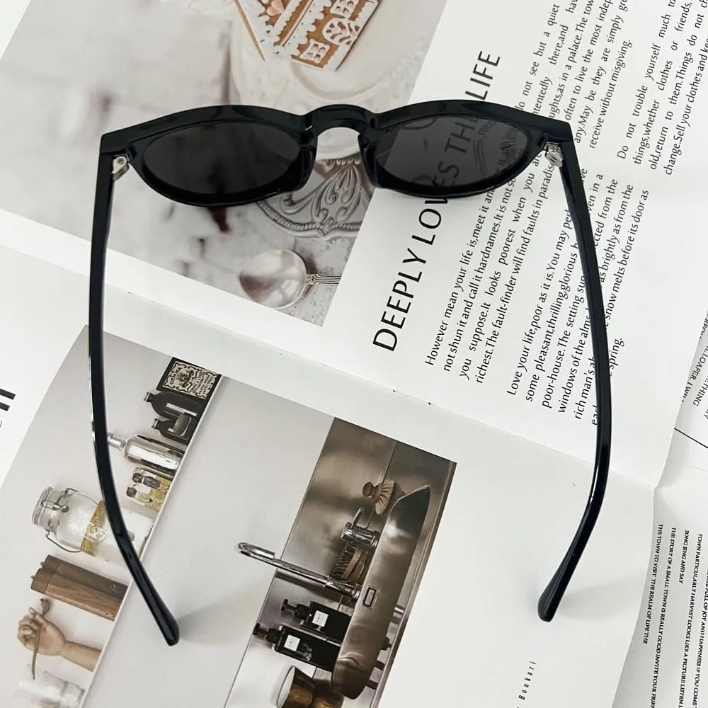 Ridering Retro Polarized Round Sunglasses for Women Men,Classic Round Sunglasses UV Protection for Outdoor Wear