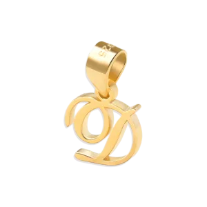 Romantic Initial Charm Pendant