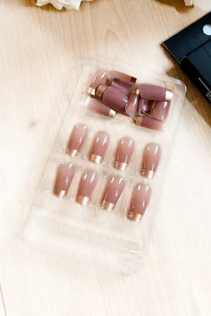 Rosé Glow Press-On Nail Set