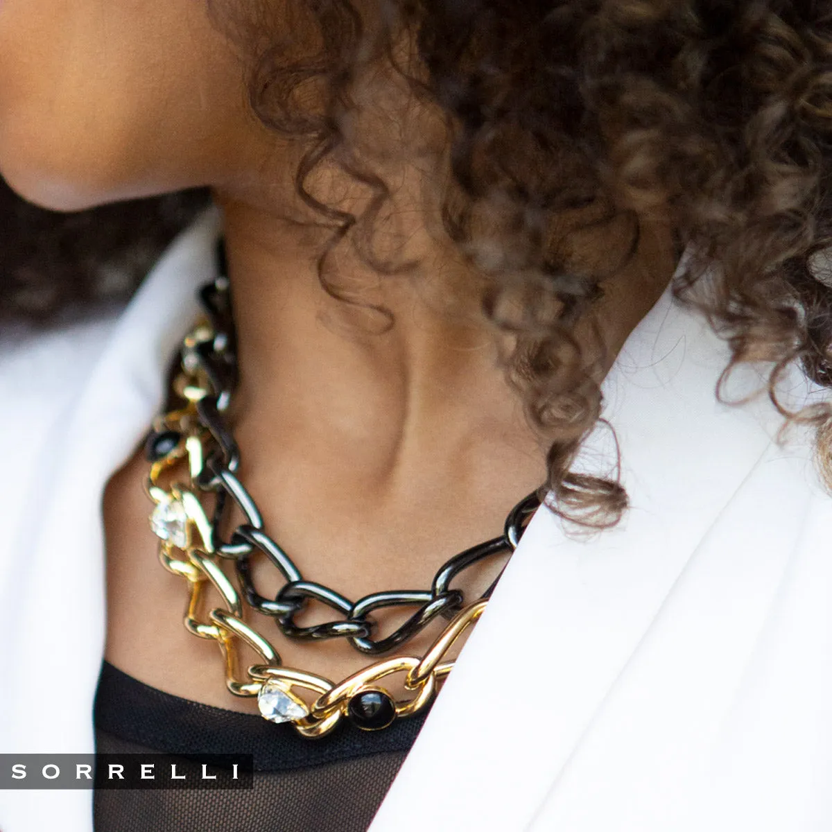 Roxanne Tennis Necklace - 4NEP7BGJET
