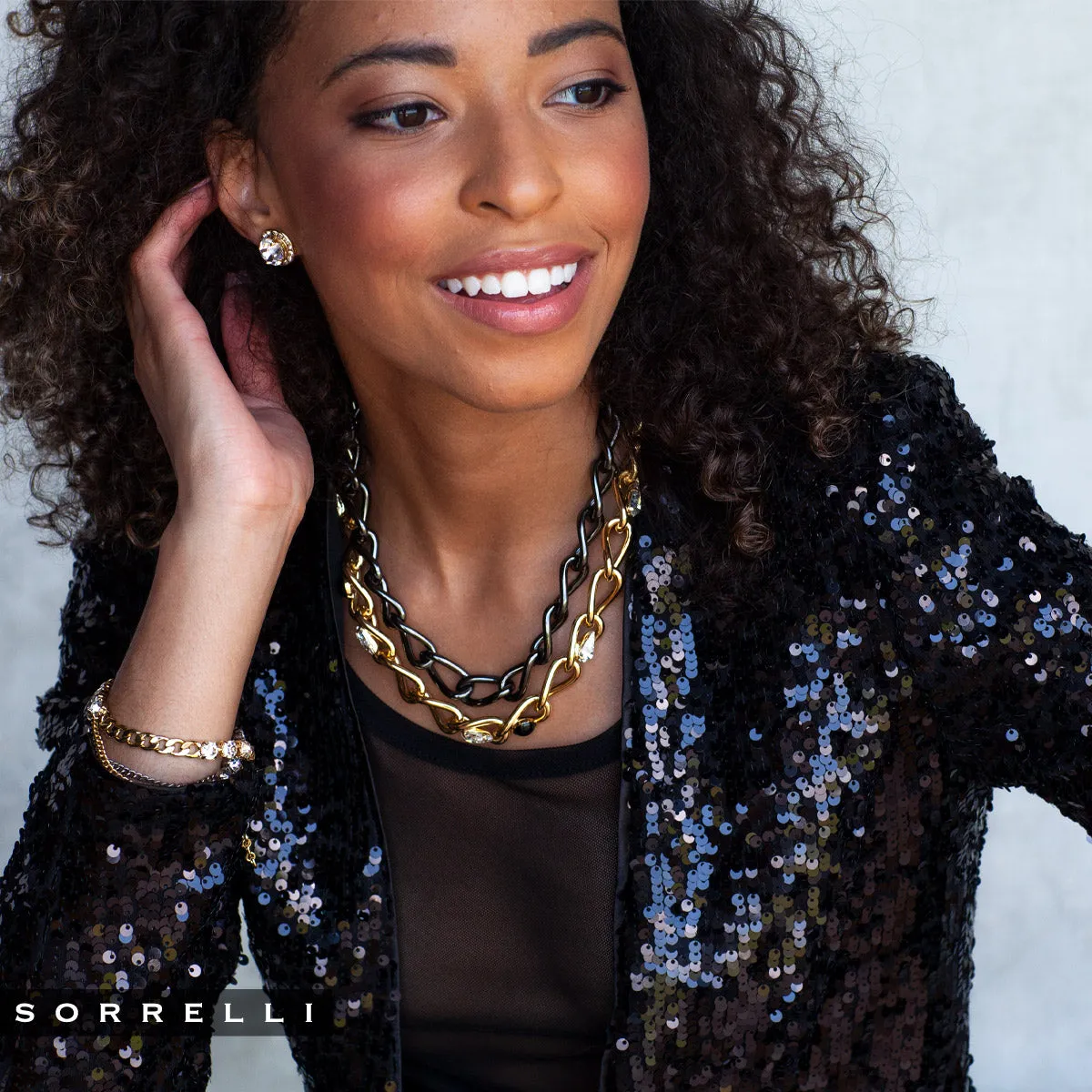 Roxanne Tennis Necklace - 4NEP7BGJET