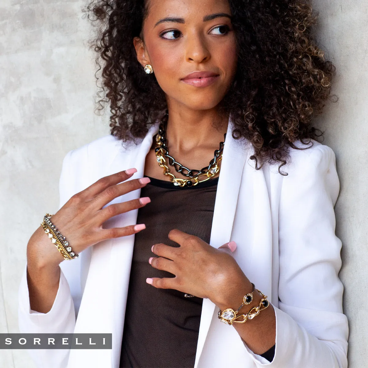 Roxanne Tennis Necklace - 4NEP7BGJET
