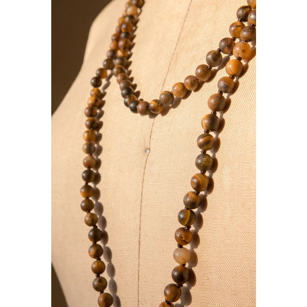 Rustic Wrap Cross Necklace