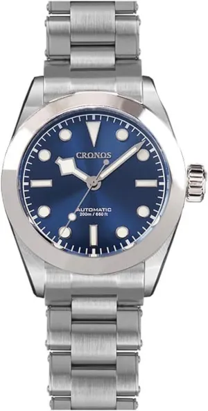 SAAKO Cronos BB39 NH35 Business Dress Mechanical Men's Watches Automatic Sapphire 20Bar Waterproof Diving Watch
