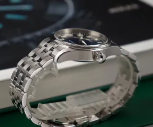 SAAKO Pilot Flieger Automatic Mechanical Men Watch 39mm PT5000 Stainless Steel Sapphire Crystal Wristwatches