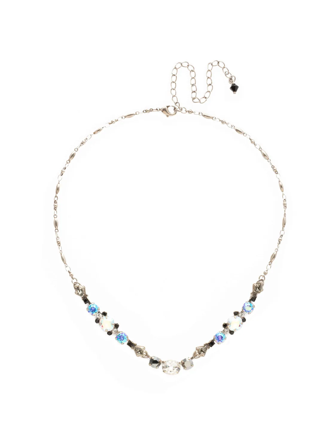 Saffron Tennis Necklace - NDS48ASBLT