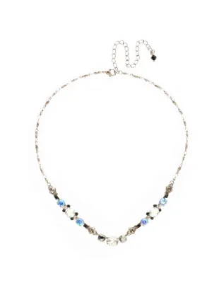 Saffron Tennis Necklace - NDS48ASBLT