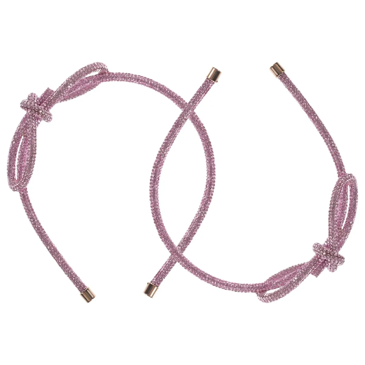 SAFIGLE Comfortable Rhinestone Headband Bow Versatile Hair Band for Washing Face Party Makeup Shower