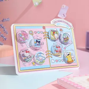 Sanrio Sports Time Laser Badge Set