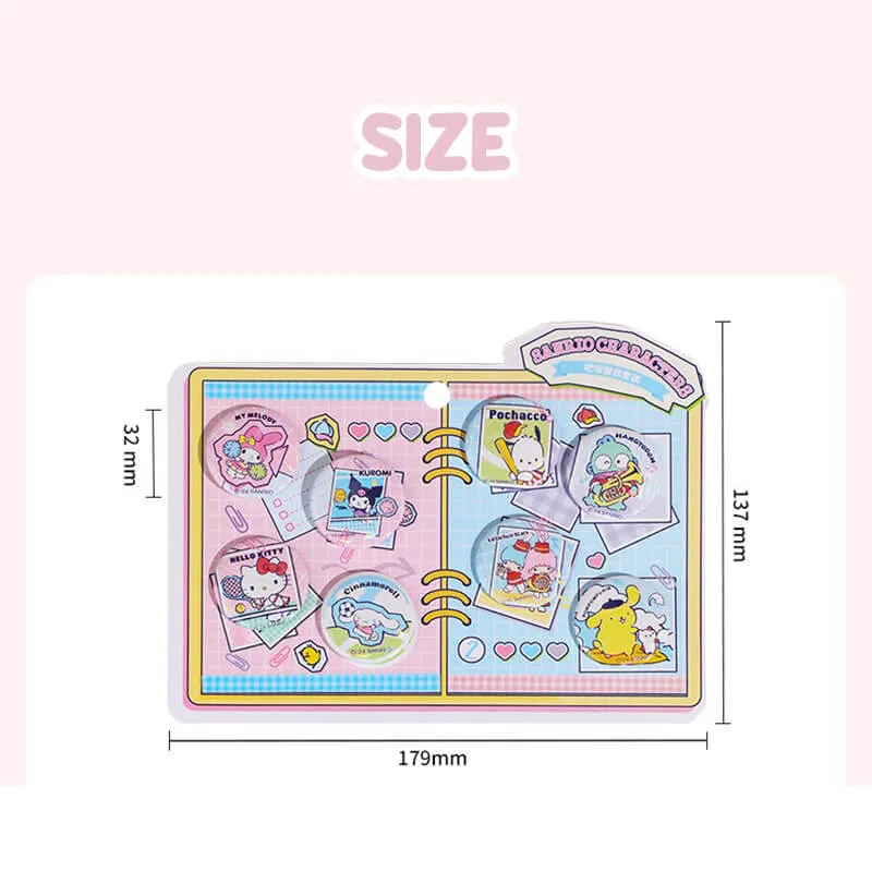 Sanrio Sports Time Laser Badge Set